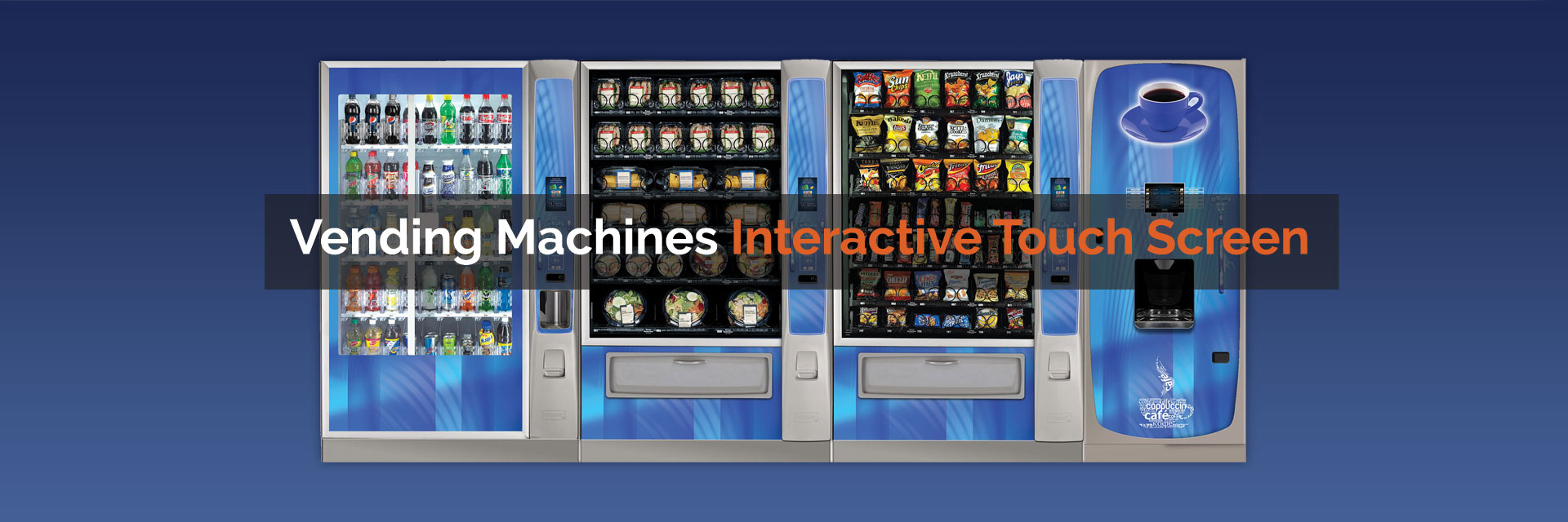Vending Machines Interactive Touch Screen